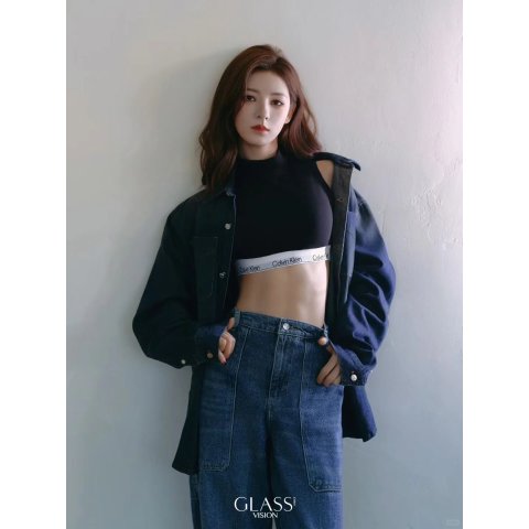 小高领轻衬文胸