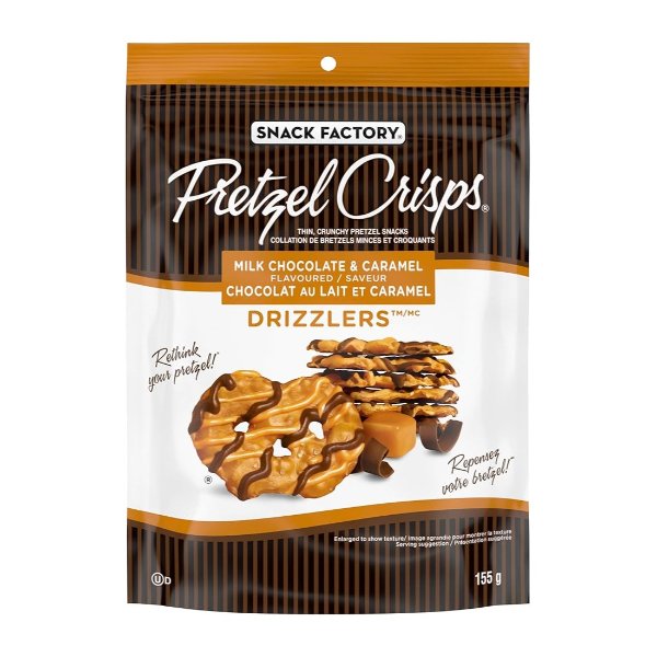 巧克力椒盐饼干 155克