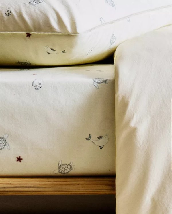 200tc 儿童夜光床笠