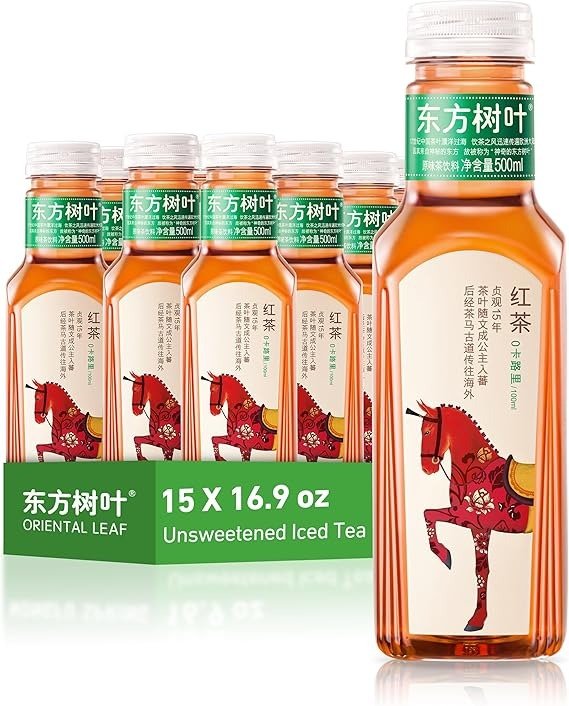 ORIENTAL LEAF 红茶 无糖 16.9盎司