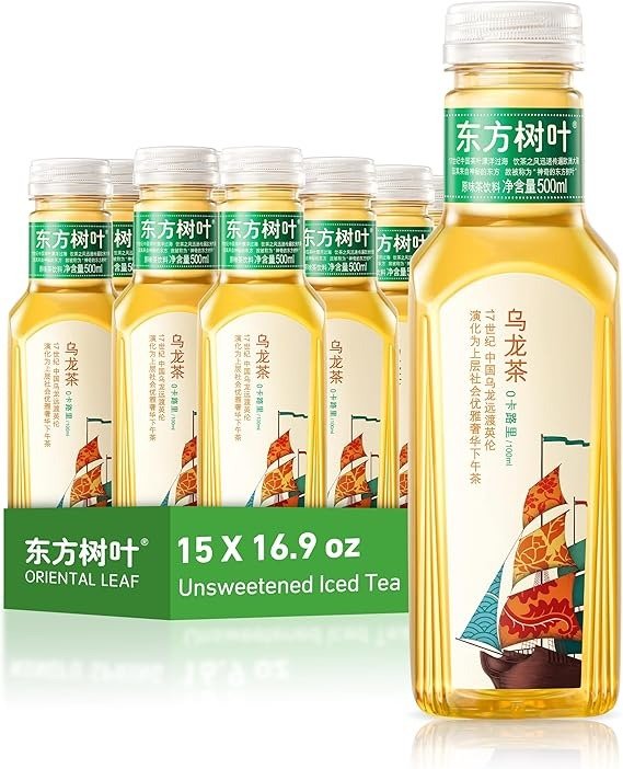 ORIENTAL LEAF 乌龙茶 无糖 500ml*15瓶