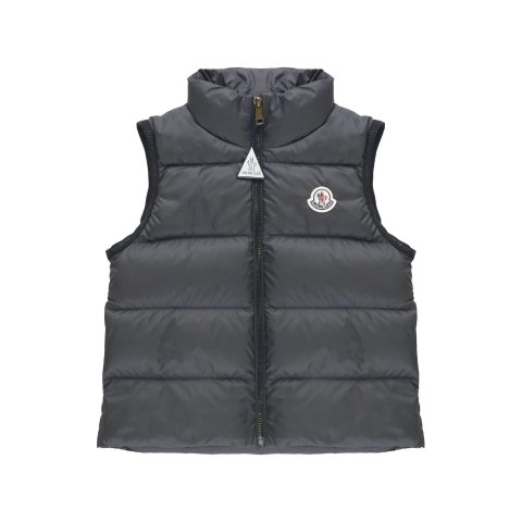 Moncler Enfant标志羽绒马甲