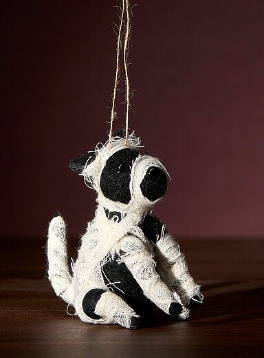 木乃伊狗狗摆件