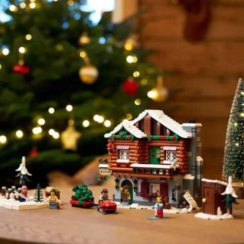 Lego2023/10/1上市雪山小屋 10325 | ICONS