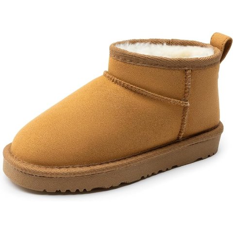 DREAM PAIRS 儿童短靴 加绒