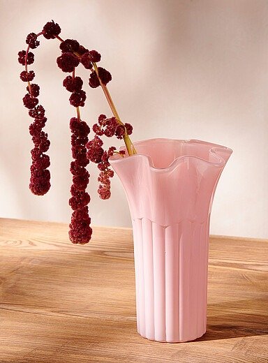 Wavy 粉色花瓶
