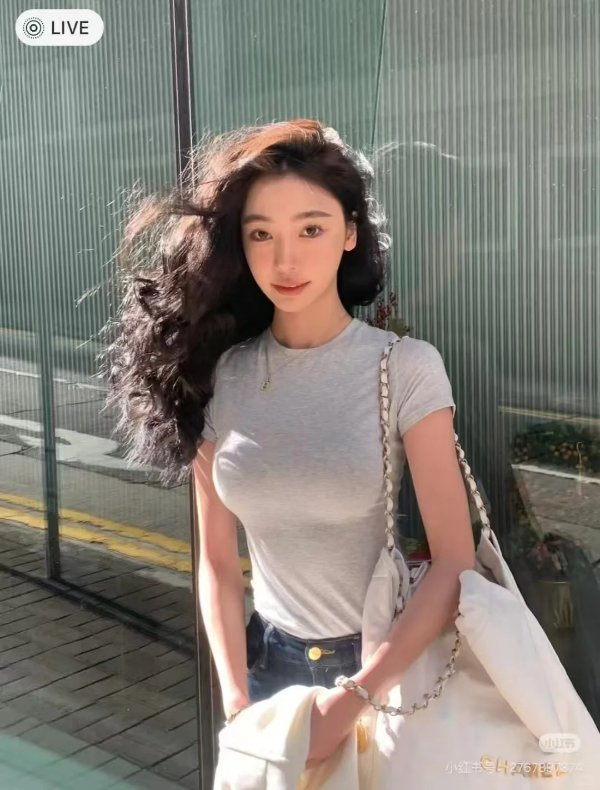 Gray 棉T恤 Jersey款