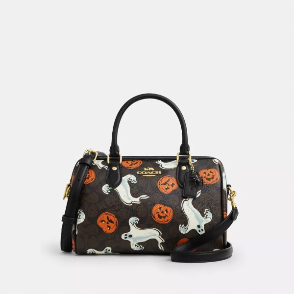 Coach Rowan 手袋 万圣节印花
