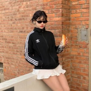 adidas 韩系穿搭-疯狂捡漏！防风夹克$35