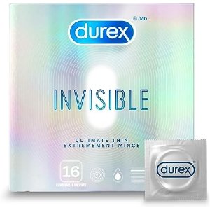 durexInvisible 超薄 16只