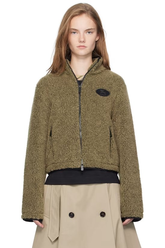 Cropped 卫衣外套 羊毛绒款