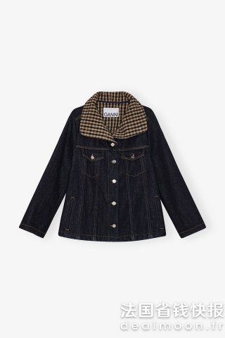 Ganni25年新品Neppy 牛仔夹克