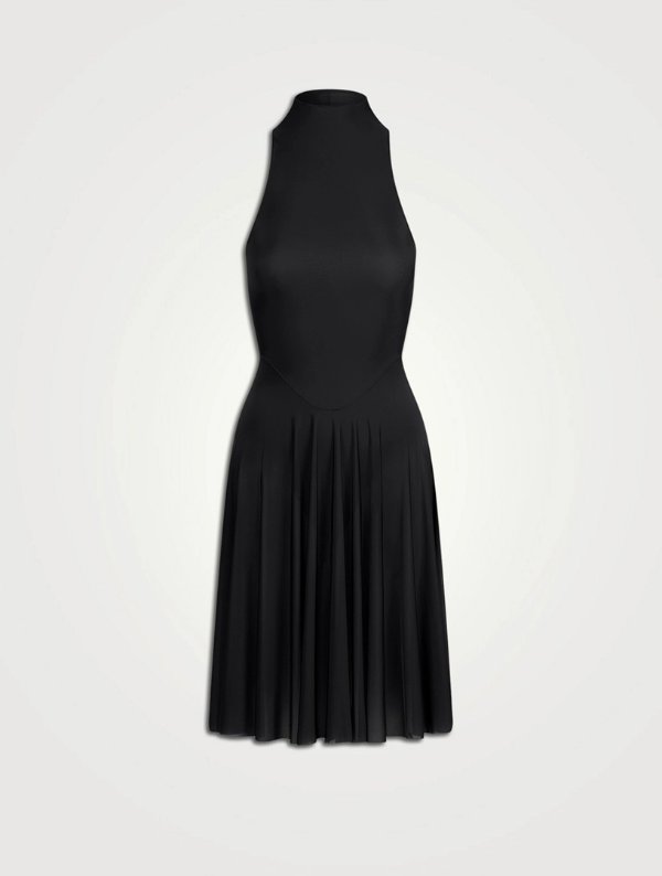 Milky 高领中长连衣裙