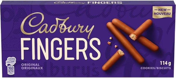 Fingers 原味巧克力饼干 114g