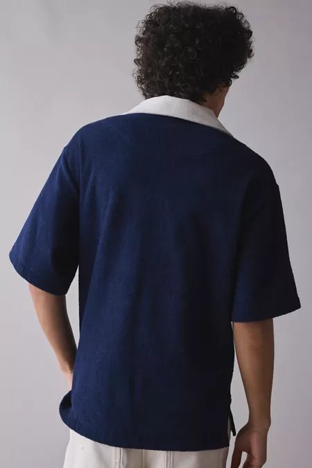 David Catalan 毛巾布Polo衫