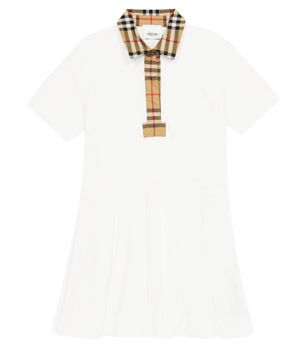 Vintage 格纹棉质连衣裙