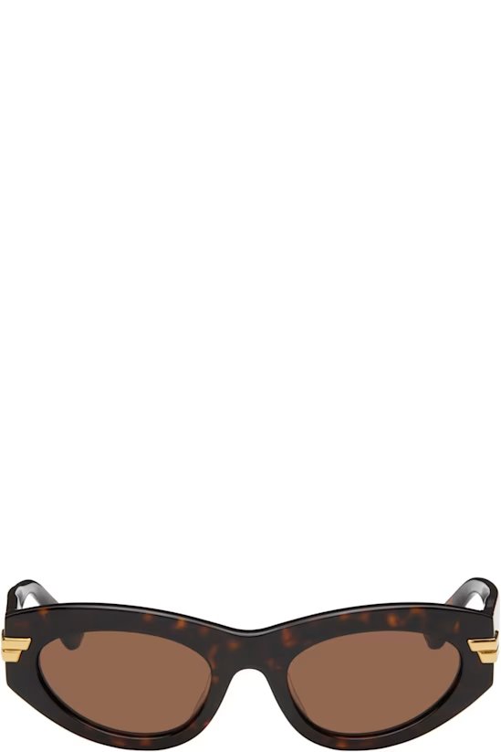 Cat-Eye 棕色太阳镜