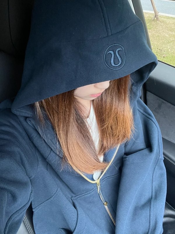 Scuba 半拉链宽松卫衣