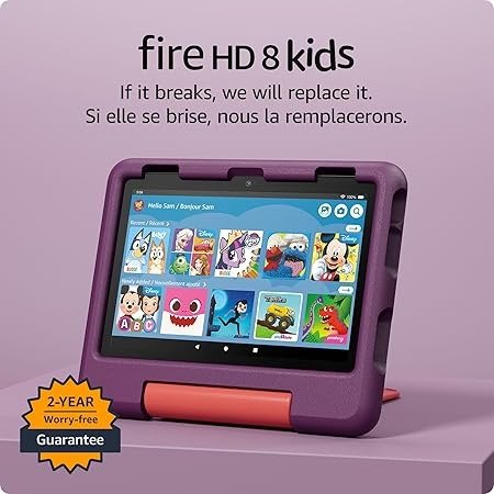  Fire HD 8 儿童平板 32GB 紫色