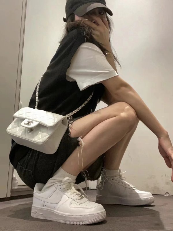  Air Force 1 大童纯白