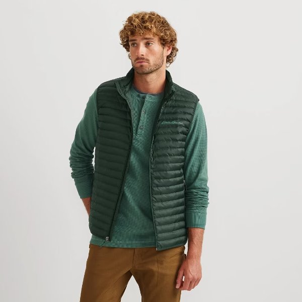 Microlight 男士羽绒背心