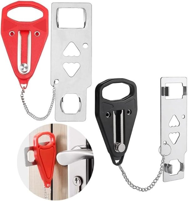 便携式门锁插销 2个装