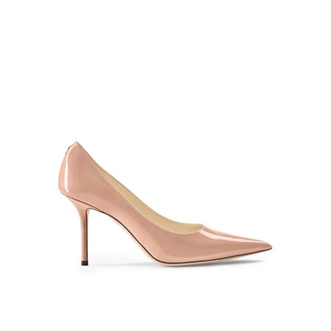 Jimmy Choo JC标志漆皮高跟鞋