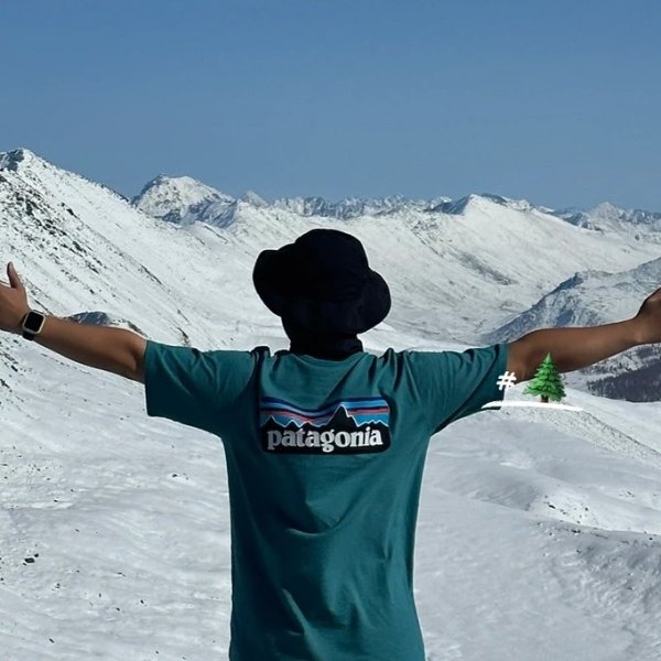 Patagonia P-6 Logo 儿童T恤