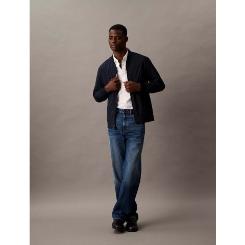 哑光防水面飞行员夹克