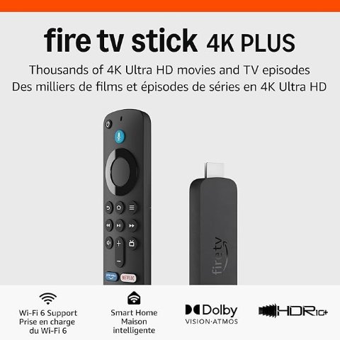 Amazon Fire TV Stick 4K Plus Wi-Fi 6