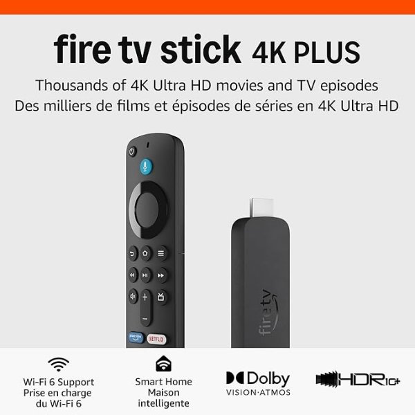 Amazon Fire TV Stick 4K Plus Wi-Fi 6