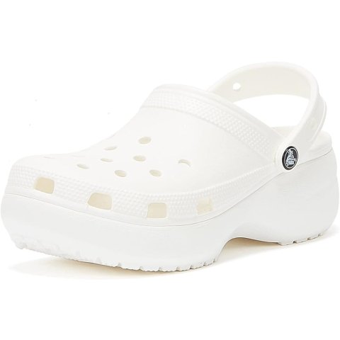 Crocs 女士经典厚底拖鞋