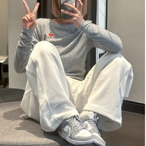 Nike Dunk Low 白灰配色