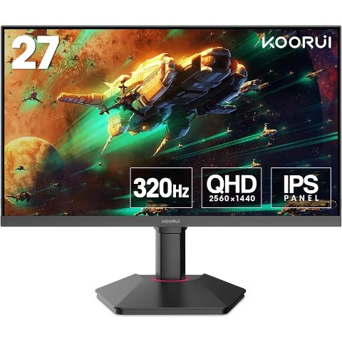 KOORUI 27英寸电竞显示器 320Hz