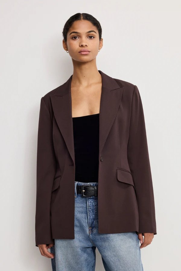 Essential Sculpted 修身西装外套