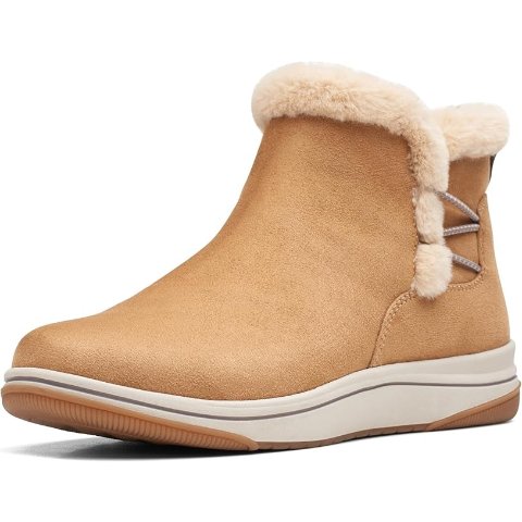 Clarks Breeze Fur 女士短靴