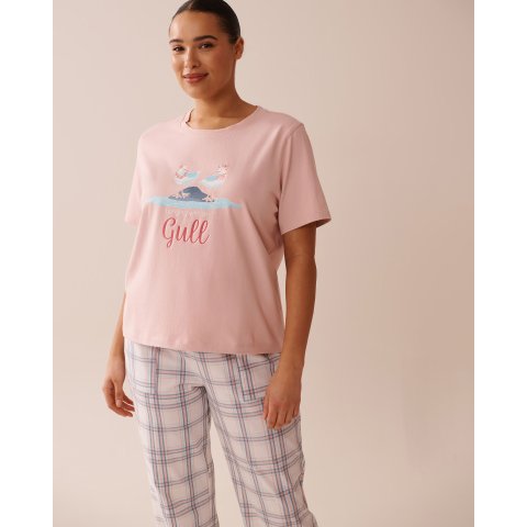 Seagull 海鸥印花圆领棉T恤