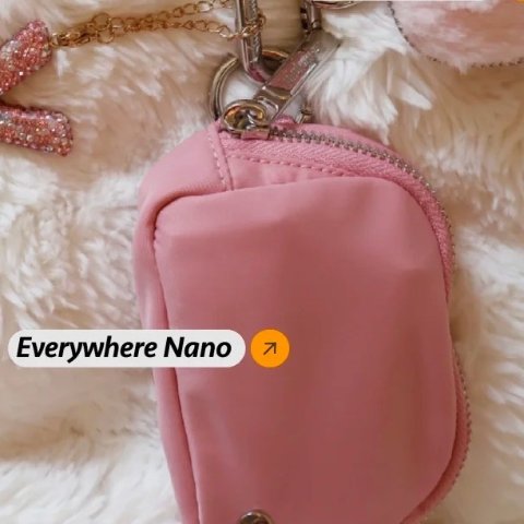 糖霜粉小腰包 Nano款