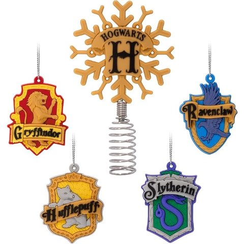 霍格沃茨迷你树头饰 5件套防碎