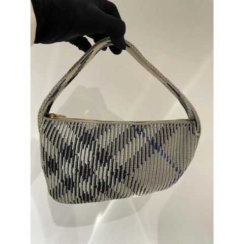 Checked Mini 针织肩包