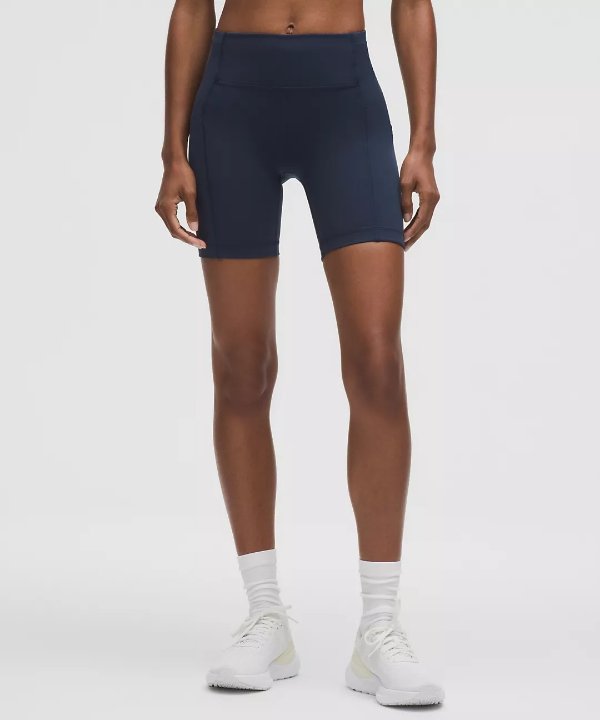 Lululemon Swift Speed 6英寸高腰短裤