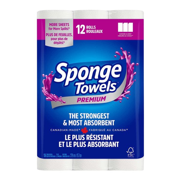 Sponge Towels Premium 厨纸 12卷