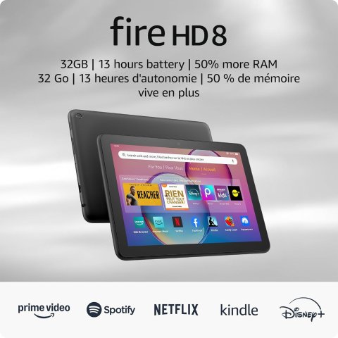  Fire HD 8 平板纤薄款
