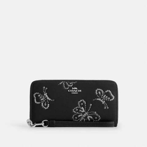 Butterfly 拉链长款钱包