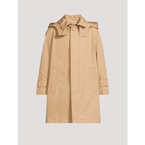 棉质连帽汽车外套