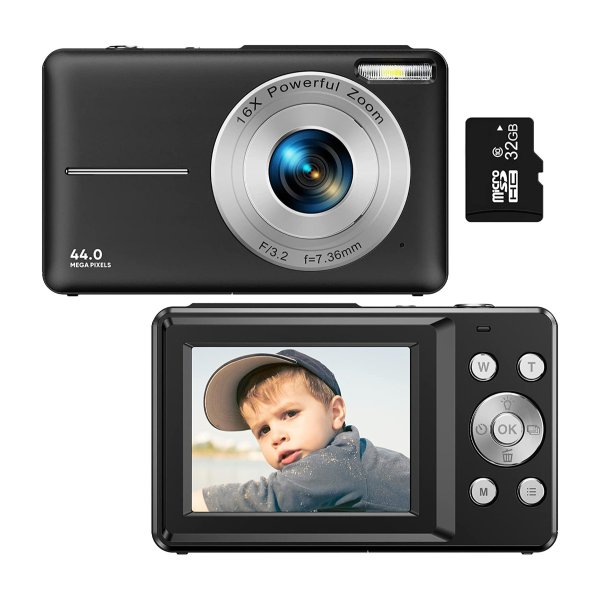 Digital Camera 迷你黑色 32GB