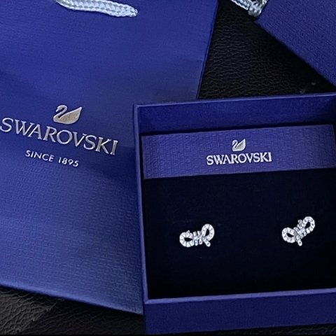 6折起！Swarovsk 耳钉专场！单钻耳钉$55 蝴蝶结耳钉$103