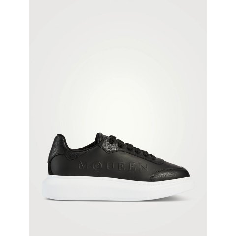 Oversized 标志皮革运动鞋