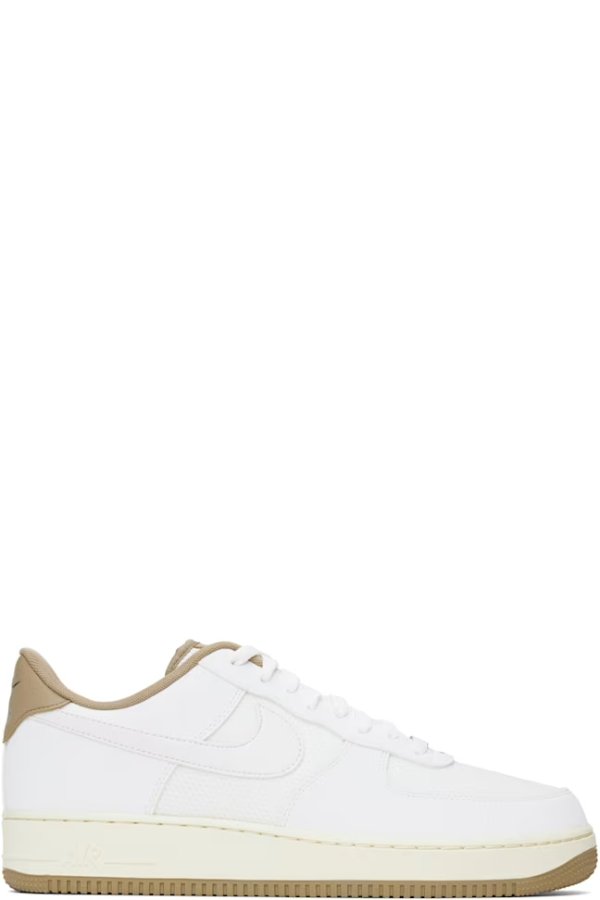 Nike Air Force 1 '07 LV8 白棕色球鞋