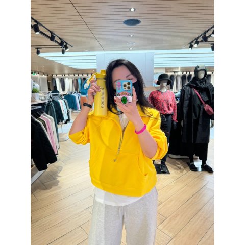 Scuba 宽松连帽拉链卫衣